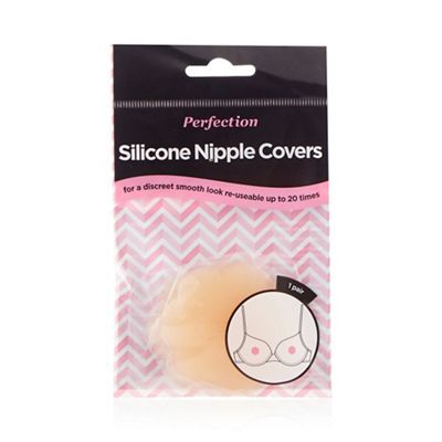 Pack of two silicone nipple covers